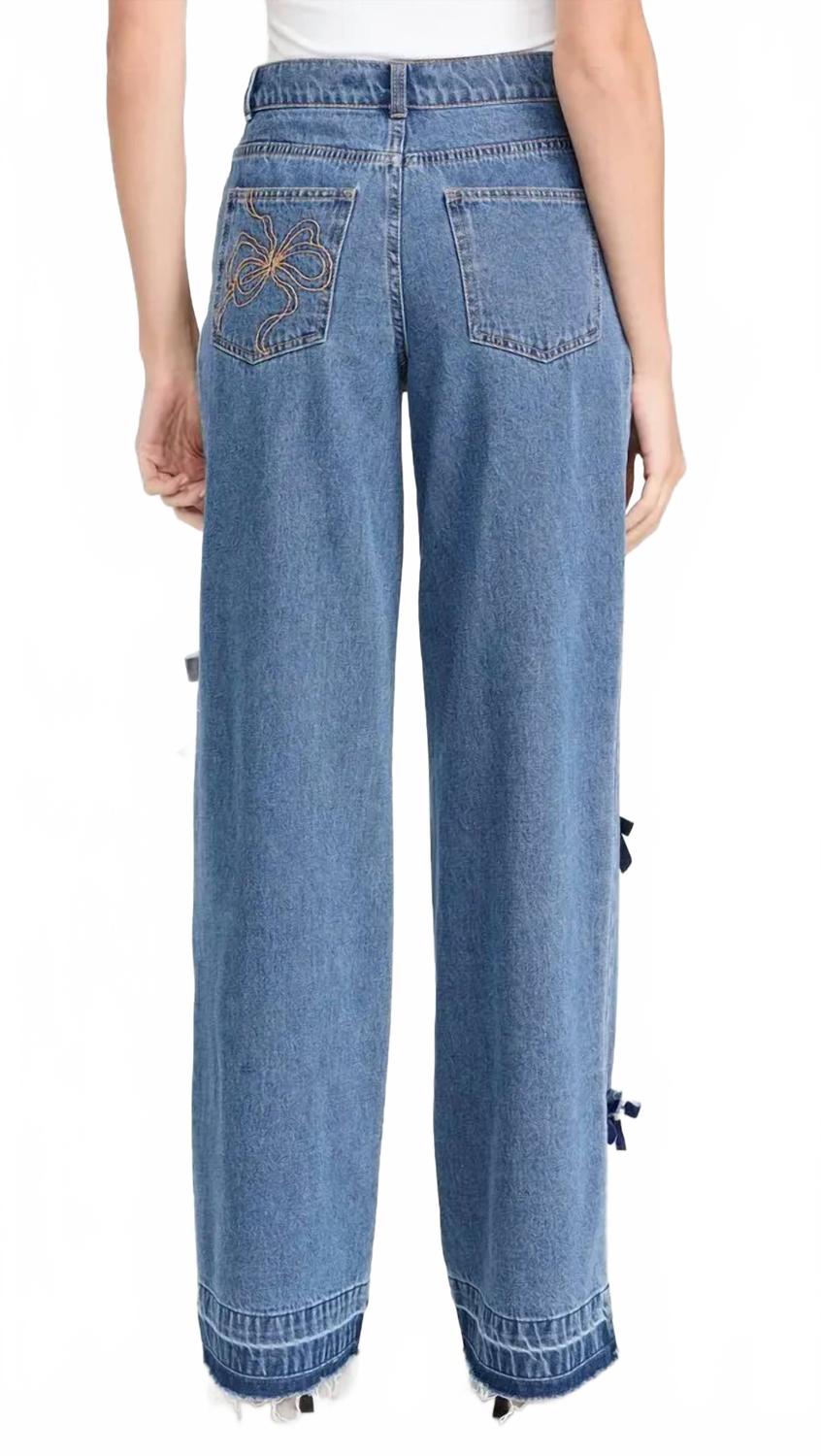Dessa Pants In Obsidian Blue