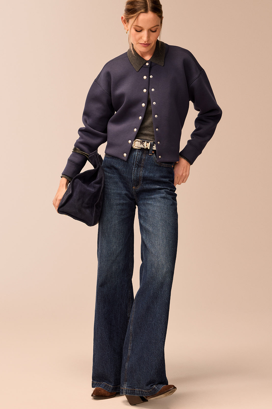 Women's Sabrina Scuba Bomber Jacket
