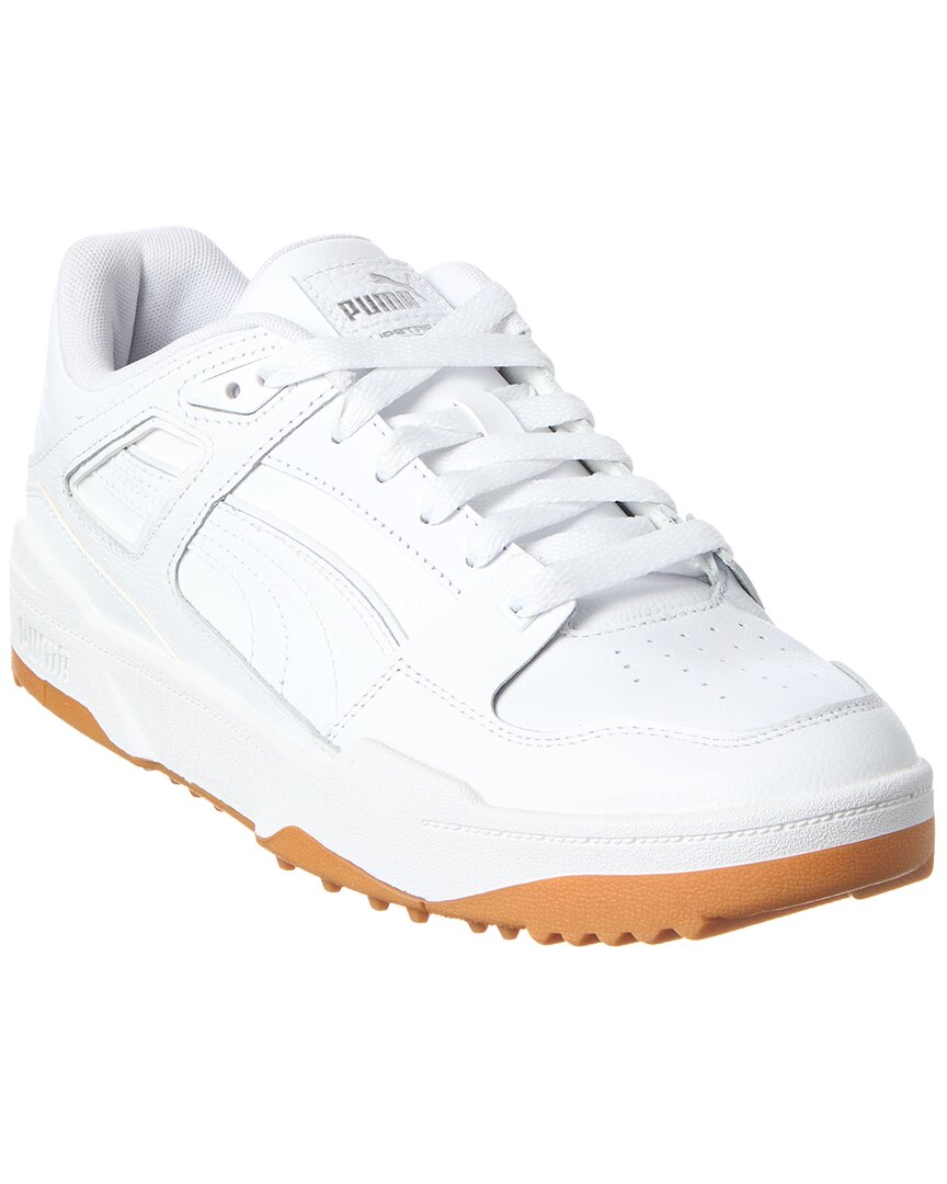 PUMA Golf Slipstream Canvas & Leather Sneaker