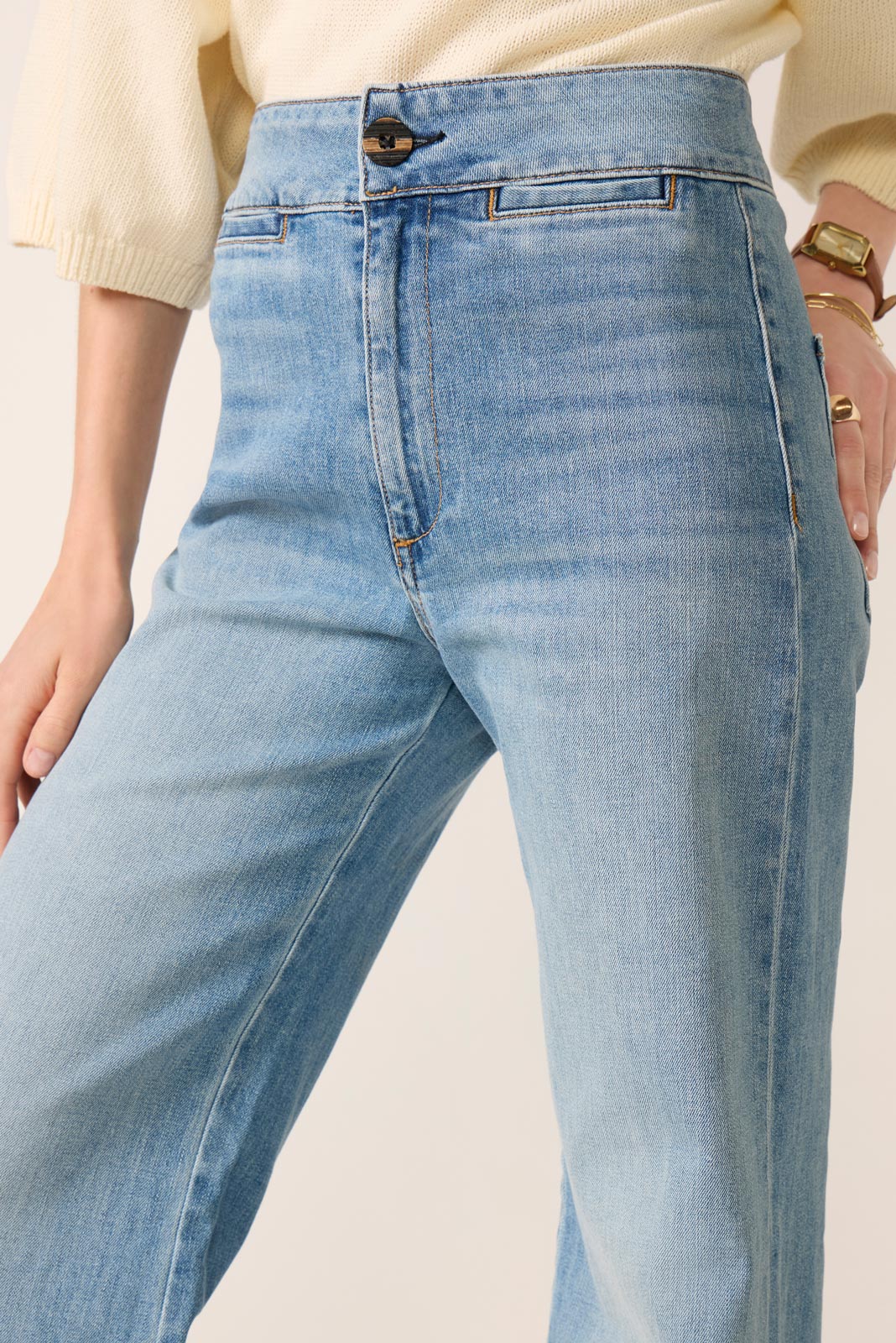 Women's Brighton Wide Leg Trouser Jeans