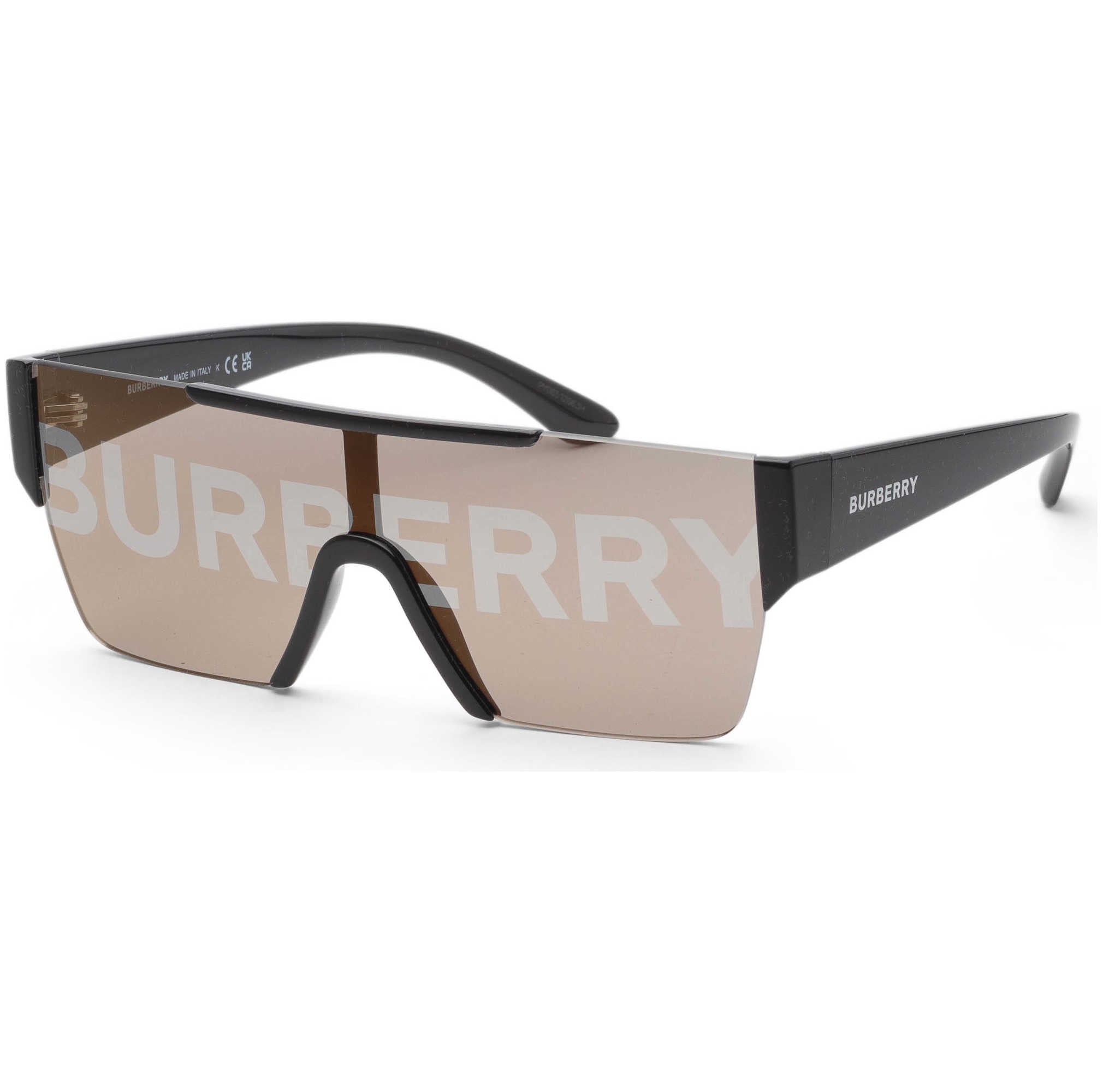 Burberry Men's 38 mm Black Sunglasses