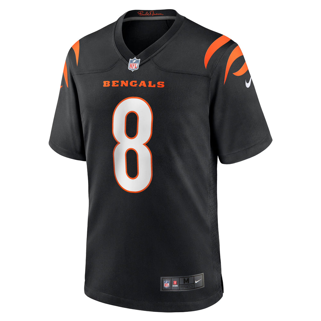 Cincinnati Bengals Ryan Rehkow Black Game Jersey