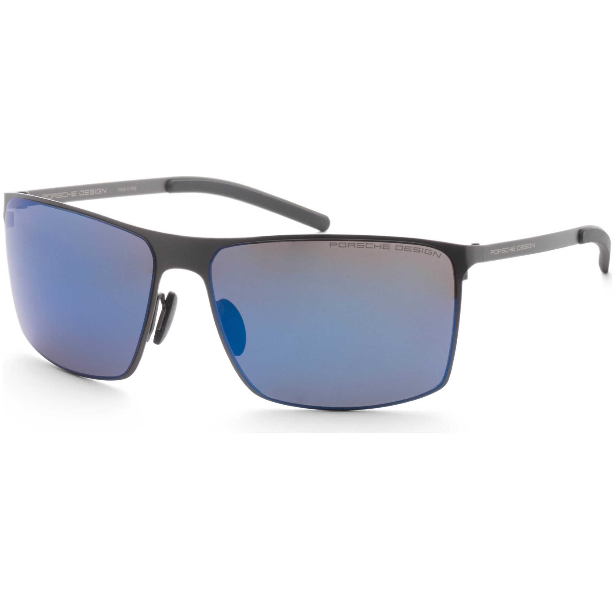 Porsche Design Men's 64 mm Black Sunglasses