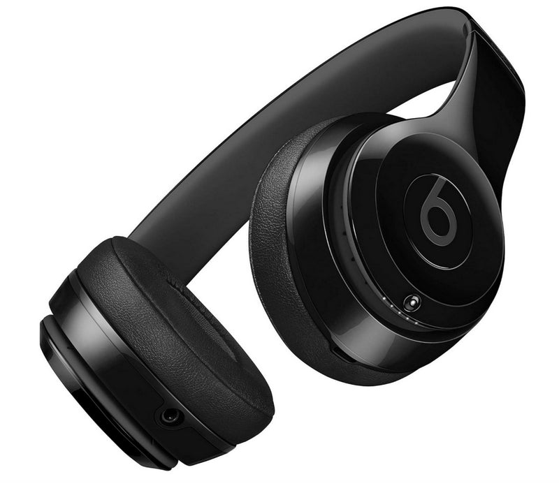 Beats Solo3 Wireless On-Ear Headphones - Gloss Black (Renewed)
