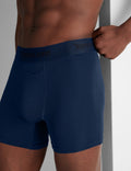 Men's Second Skin Luxe Rib Trunk 4" Boxer Brief