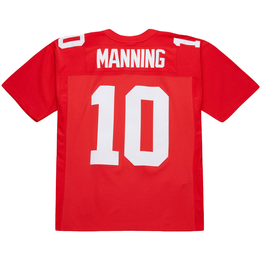 New York Giants Eli Manning Mitchell & Ness Red 2004 Team Legacy Retired Player Big & Tall Jersey