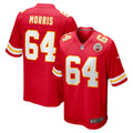 Kansas City Chiefs Wanya Morris Red Game Jersey