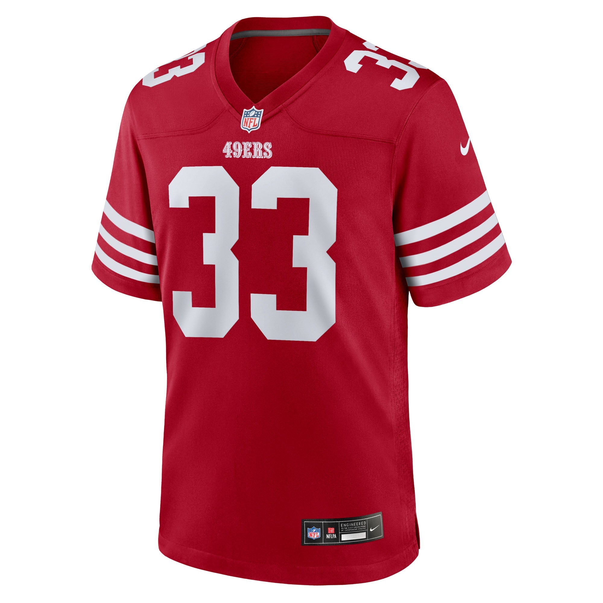San Francisco 49ers Siran Neal Scarlet Team Game Jersey