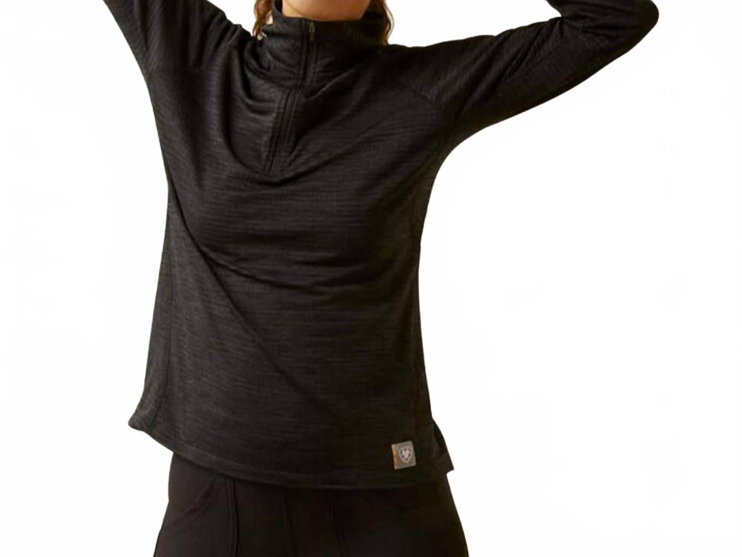 Women's Rebar Gridworks Baselayer Shirt In Black