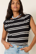 Women's Rhissa Striped Muscle Top
