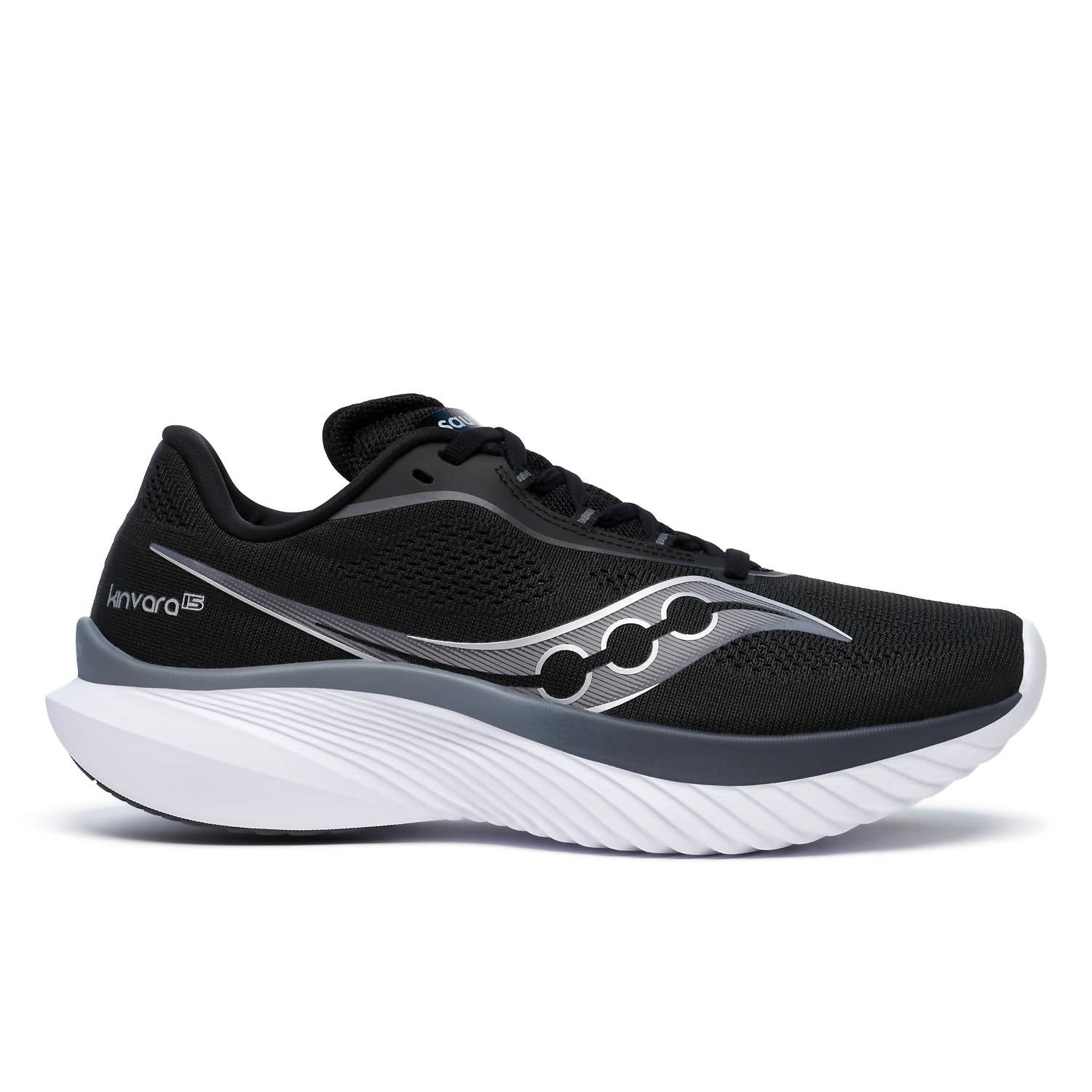 Women's Kinvara 15 Running Shoe In Black - White