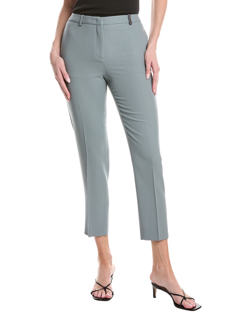 Fabiana Filippi Wool Fluid Slim Fit Trouser