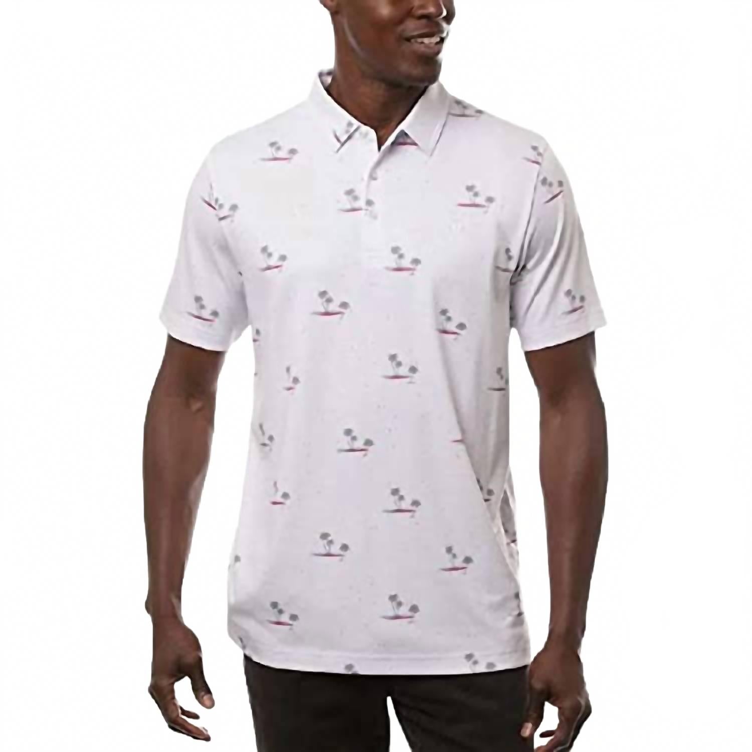Rally Time Polo Shirt In White