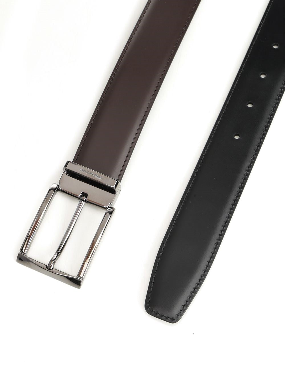 Ferragamo Men Reversible Leather Belt