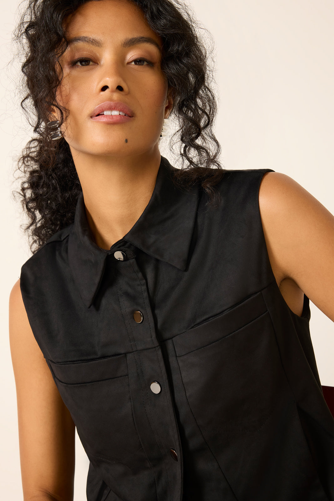 Women's Reagan Faux Suede Vest