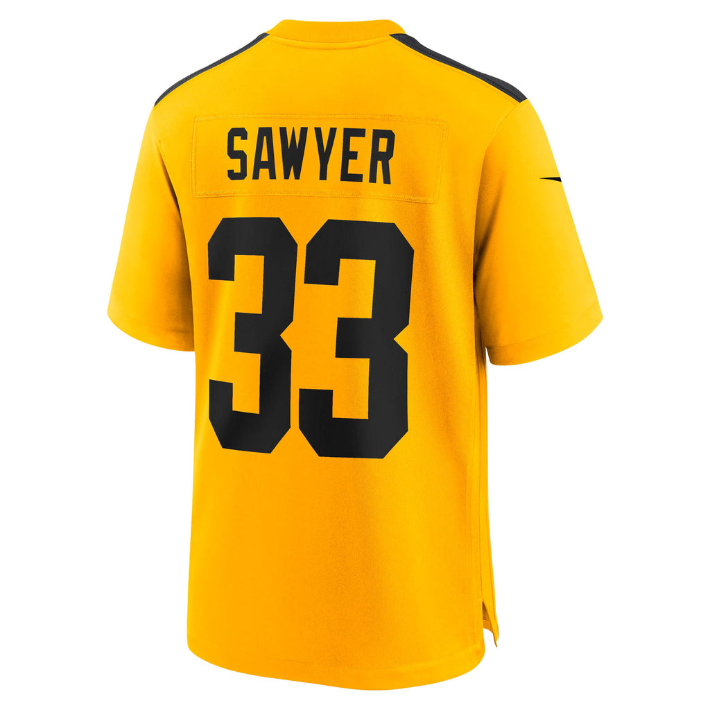 Pittsburgh Steelers Jack Sawyer Gold Alternate Game Jersey