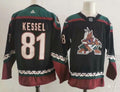 Men's Arizona Coyotes Phil Kessel #81 Black Home Breakaway Player jersey