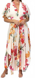 Daphne Garden Dress In Floral