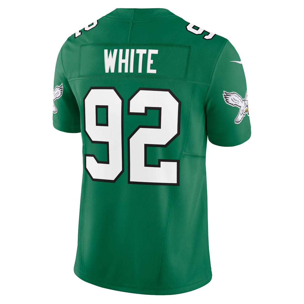 Philadelphia Eagles Reggie White Kelly Green Alternate Vapor F.U.S.E. Limited Jersey