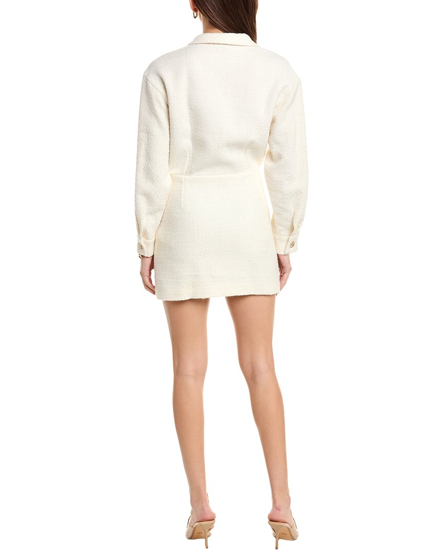 Maje Wool-Blend Mini Dress