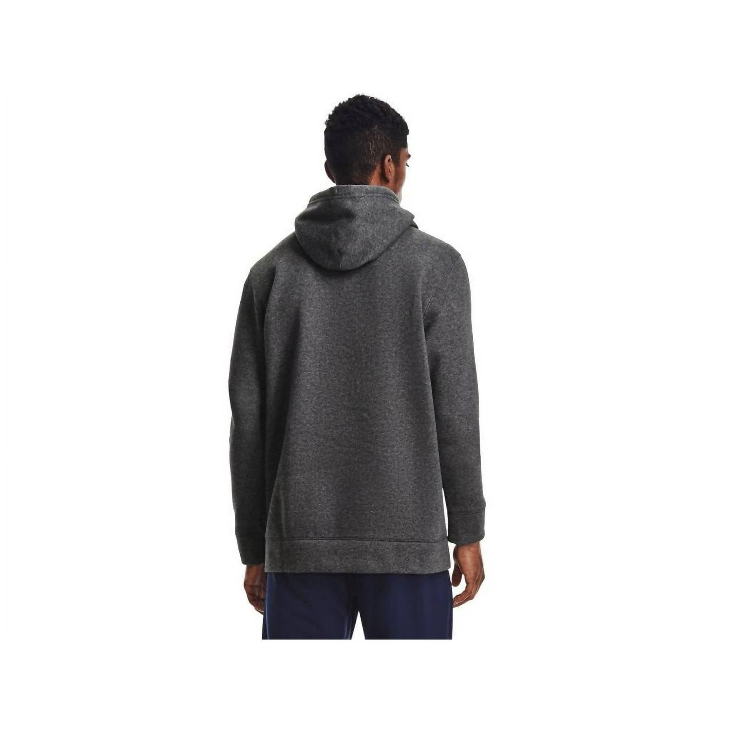 Hustle Fleece Hoody In Carbon Heather