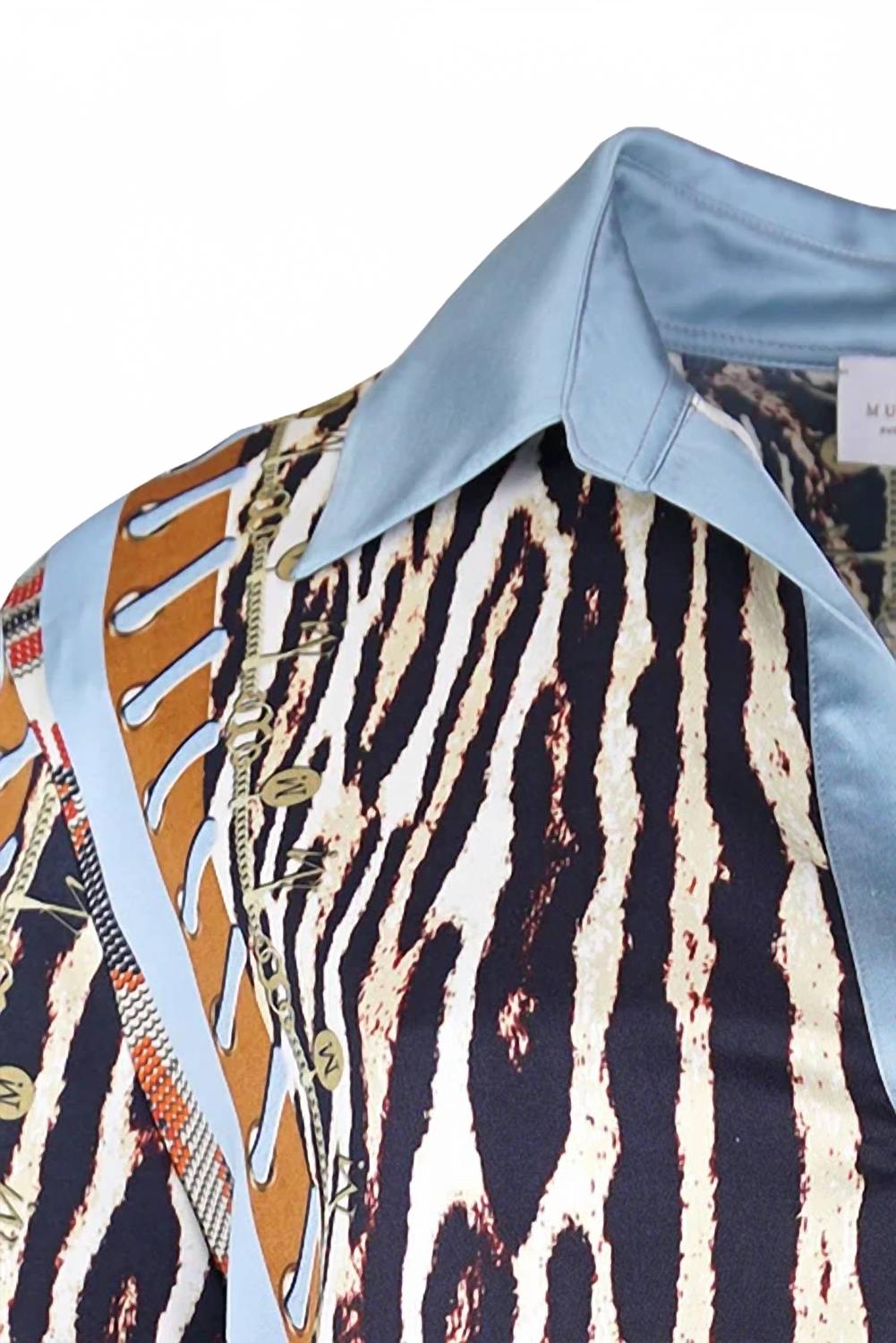 Women's Lausanne Blouse In Multi Animal