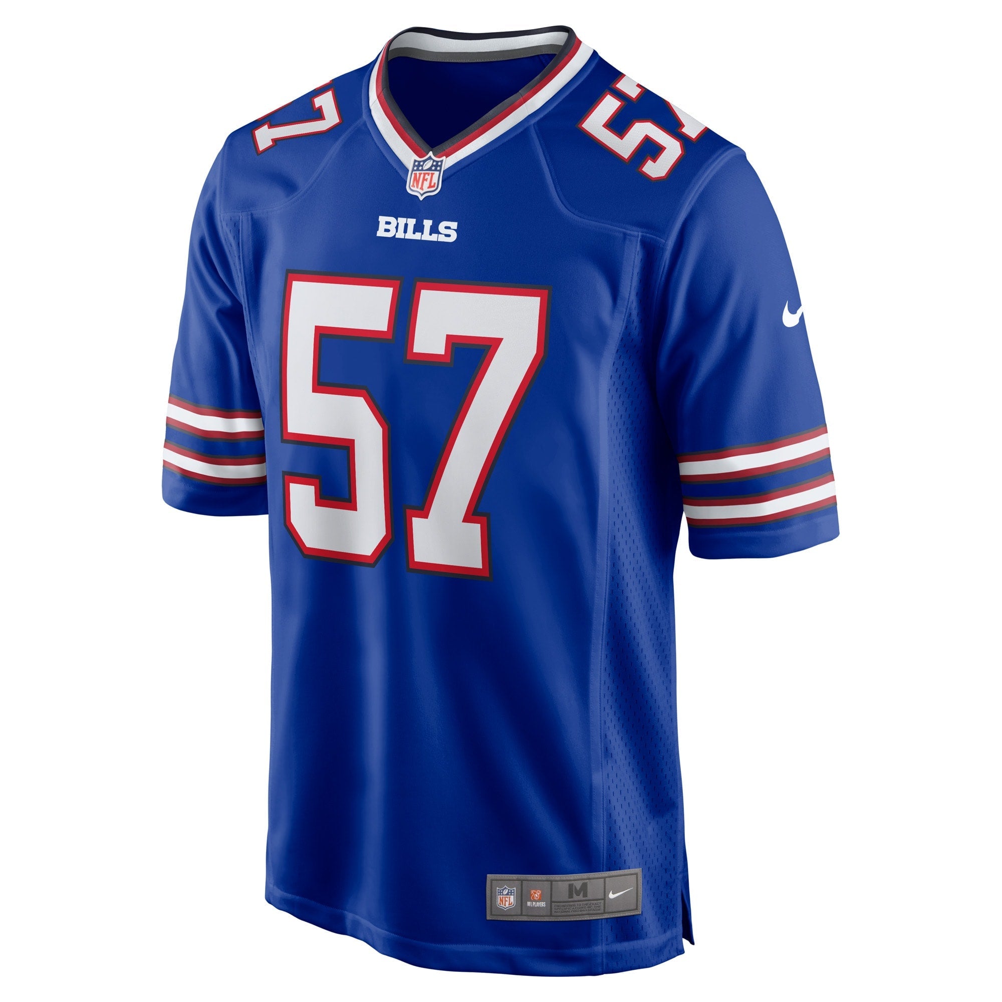 Buffalo Bills A.J. Epenesa Royal Game Player Jersey