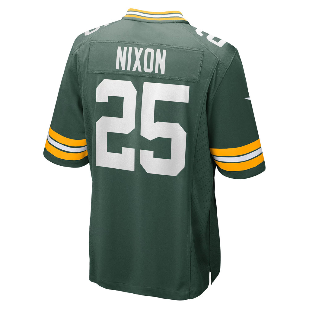 Green Bay Packers Keisean Nixon Green Game Player Jersey