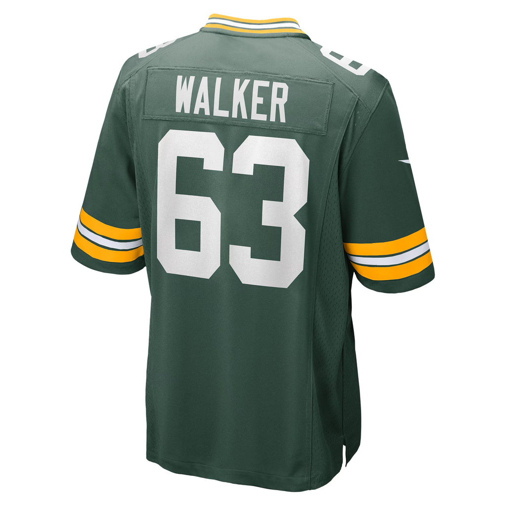 Green Bay Packers Rasheed Walker Green Game Player Jersey