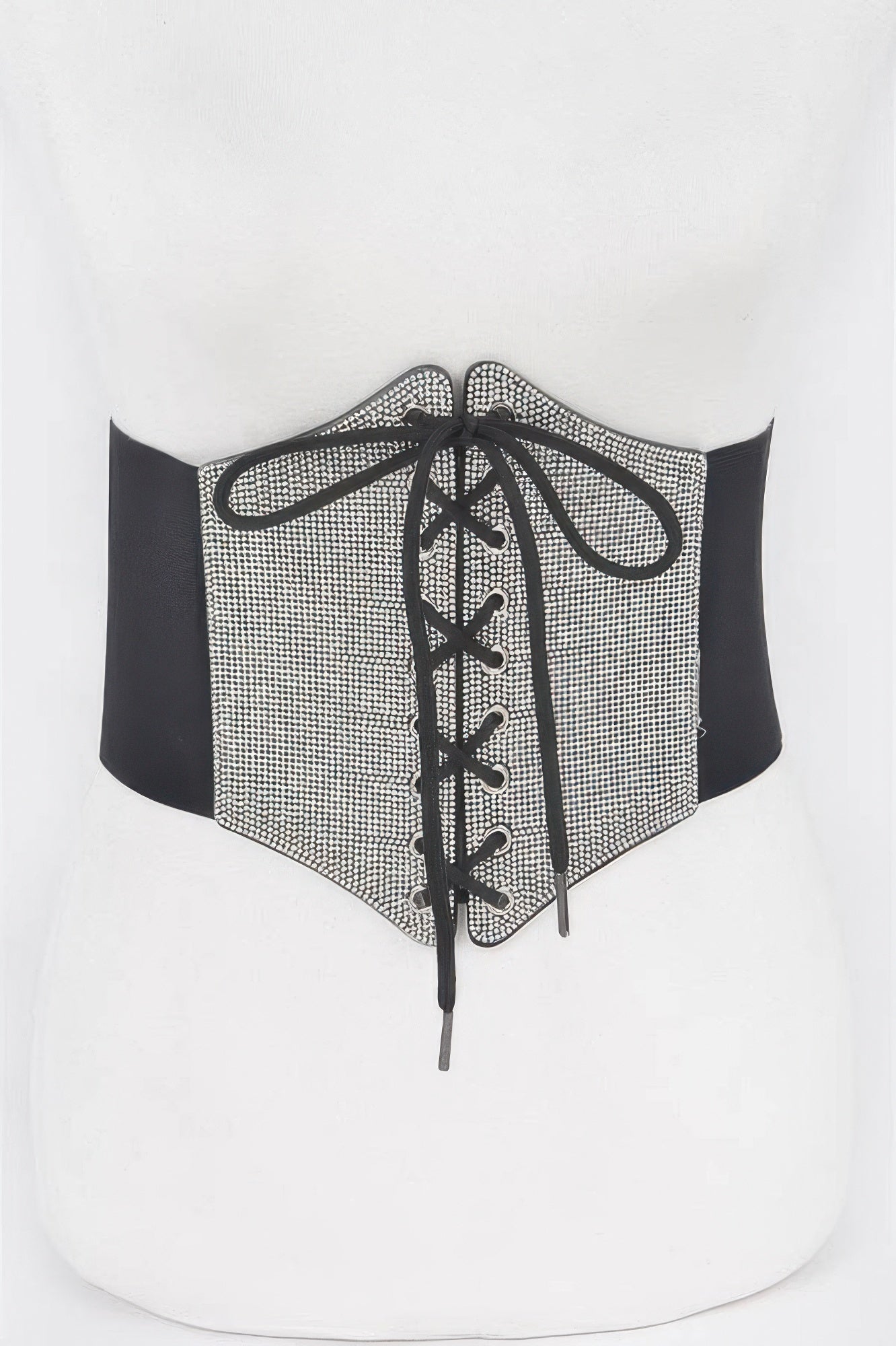 Rhinestone Corset Elastic Belt