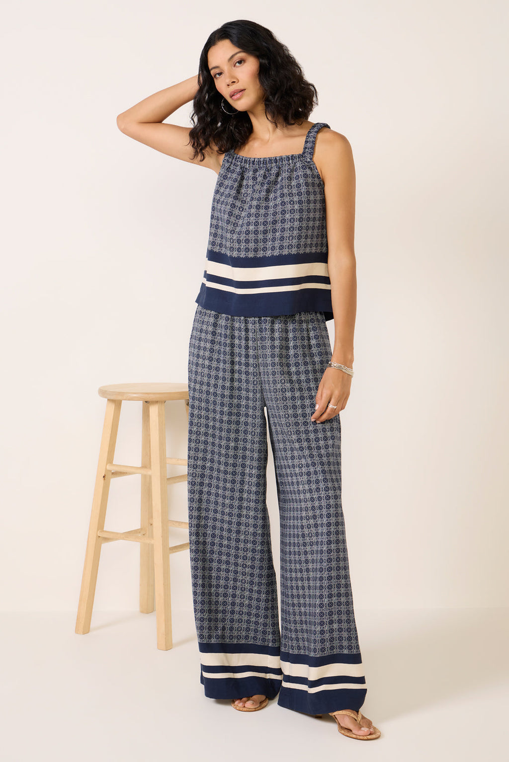 Women's Bria Tile Print Cami Top
