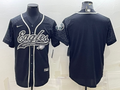 Men's Philadelphia Eagles Black RFLCTV Limited Blank jersey