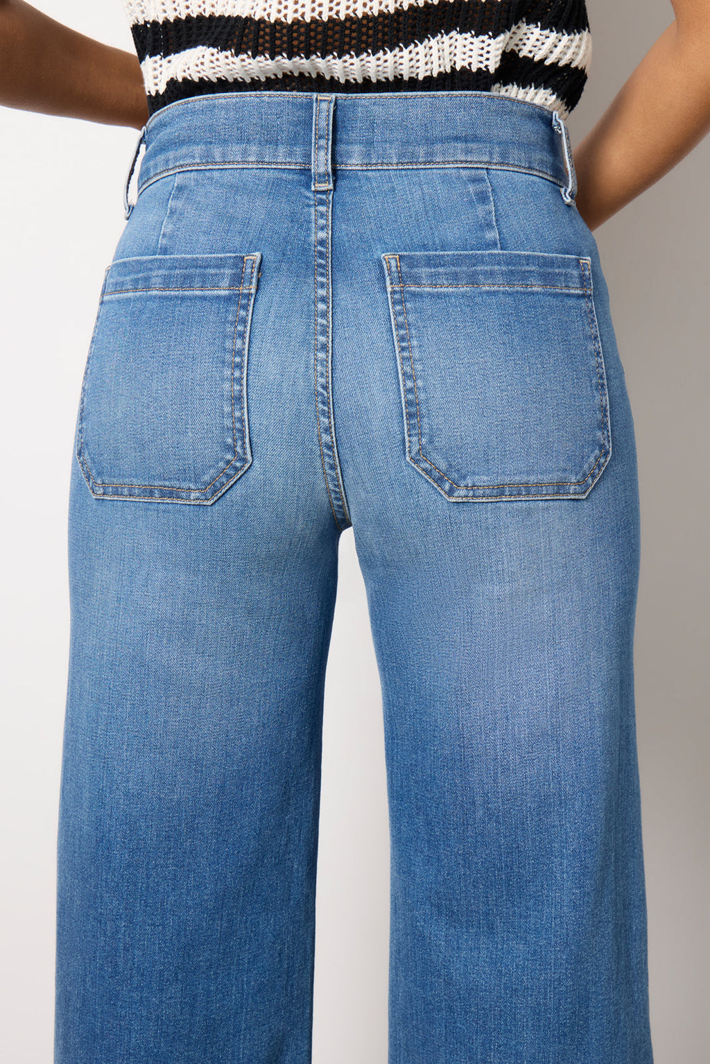 Women's Reworked Patch Pocket Ever Wide Leg Jeans