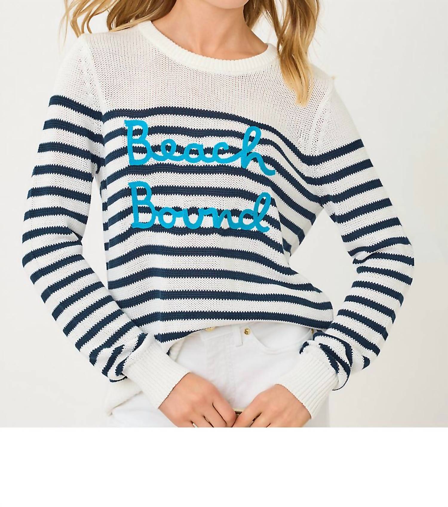 Kelsa Beach Bound Sweater In Coconut