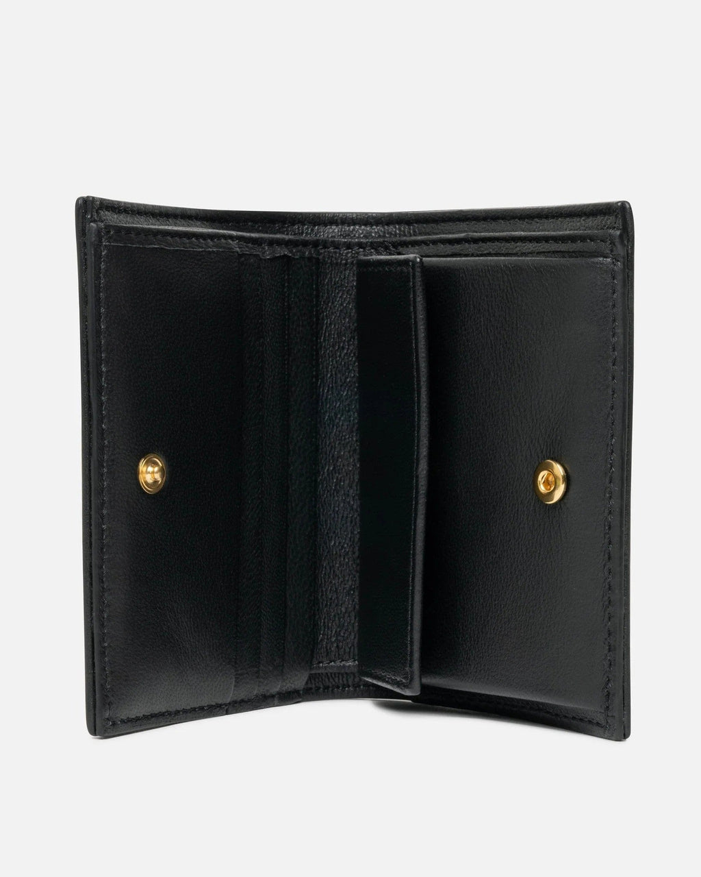 Marni Prisma Billfold Leather Wallet - Black