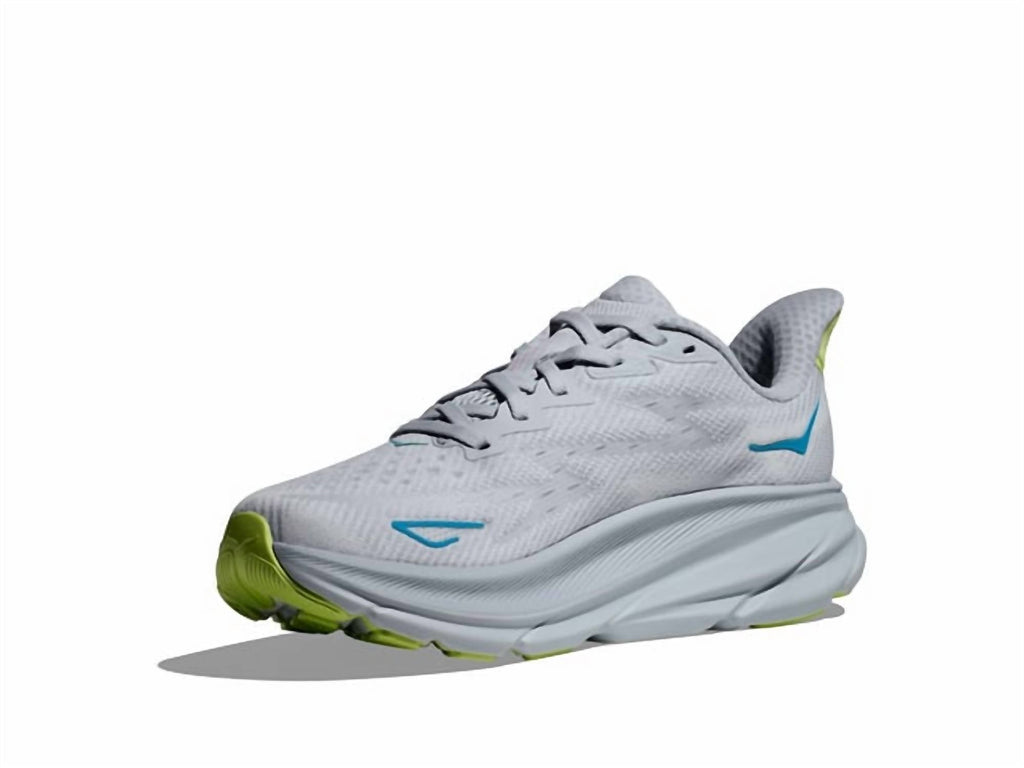 Women's Clifton 9 Running Shoe In Gull / Sea Ice