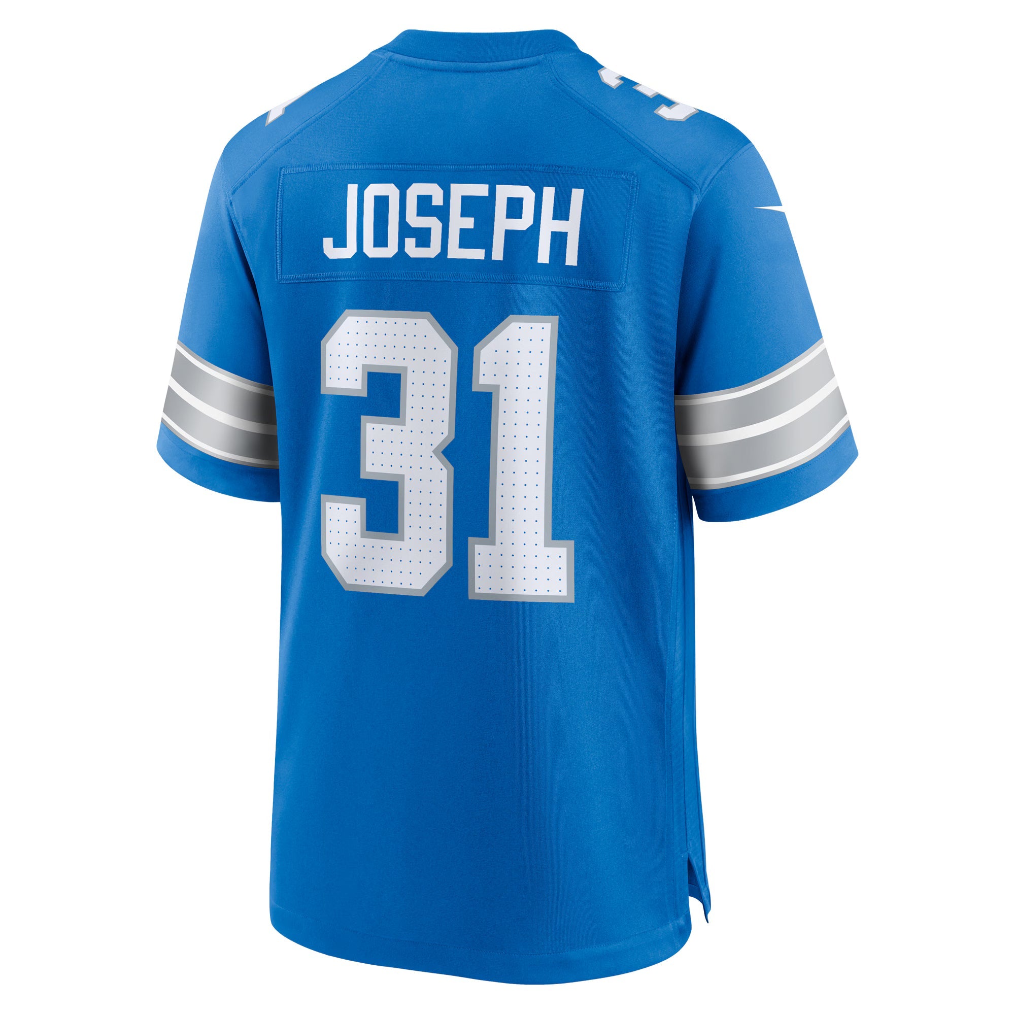 Detroit Lions Kerby Joseph Blue Team Game Jersey