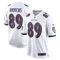 Baltimore Ravens Mark Andrews White Game Jersey