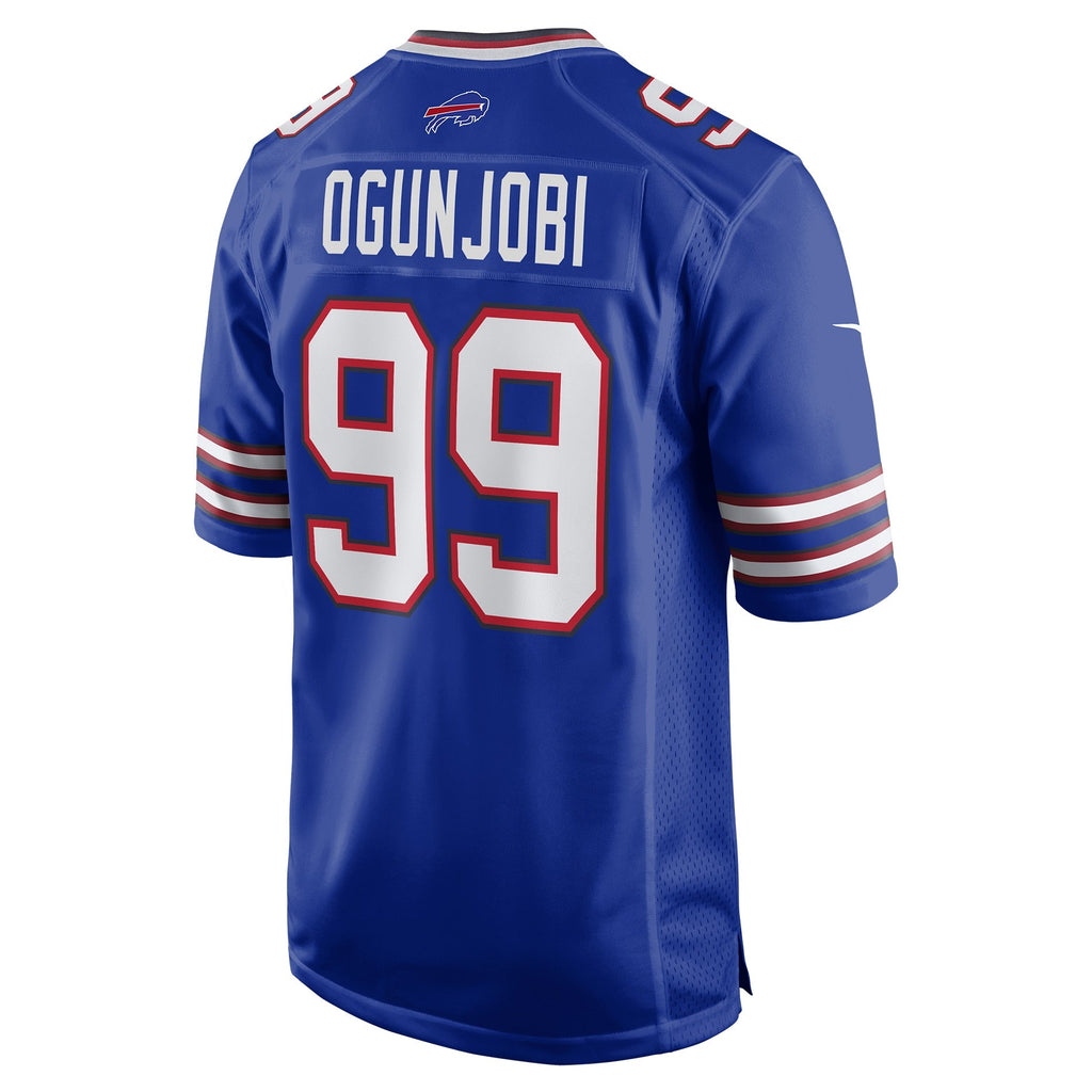 Buffalo Bills Larry Ogunjobi Royal Team Game Jersey