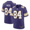 Minnesota Vikings Randy Moss Purple Classic Retired Player Game Jersey