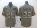 Men's Philadelphia Eagles Miles Sanders #26 Brown Game Player Jersey1