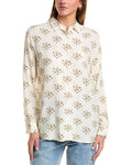 KULE Button Front Blouse