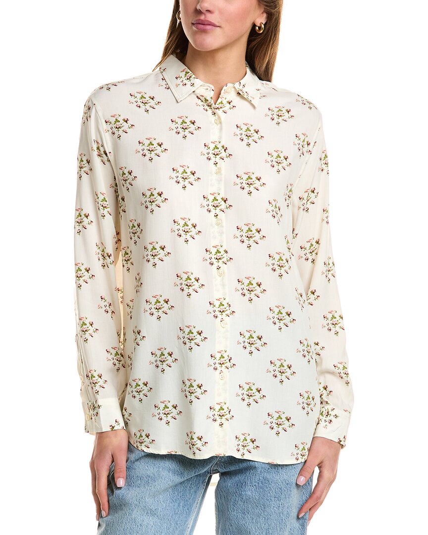 KULE Button Front Blouse