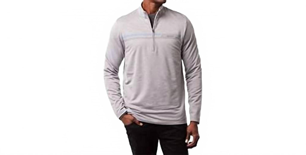 Rebound Pullover Top In Heather Gray