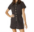 The Gators Denim Romper In Black