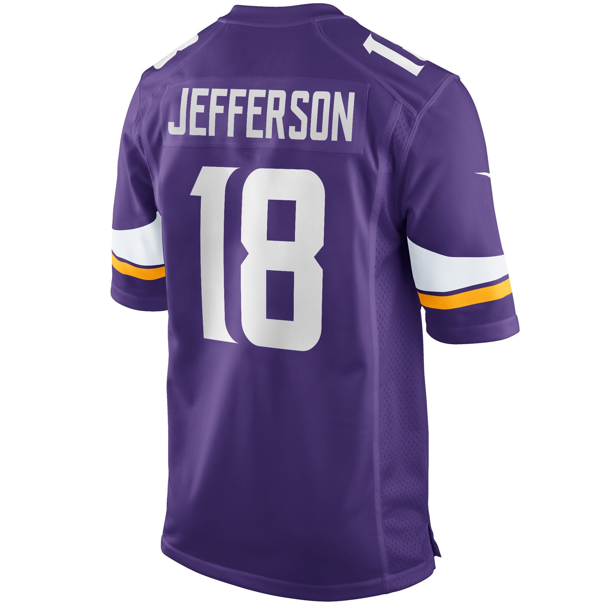 Minnesota Vikings Justin Jefferson Purple Game Jersey