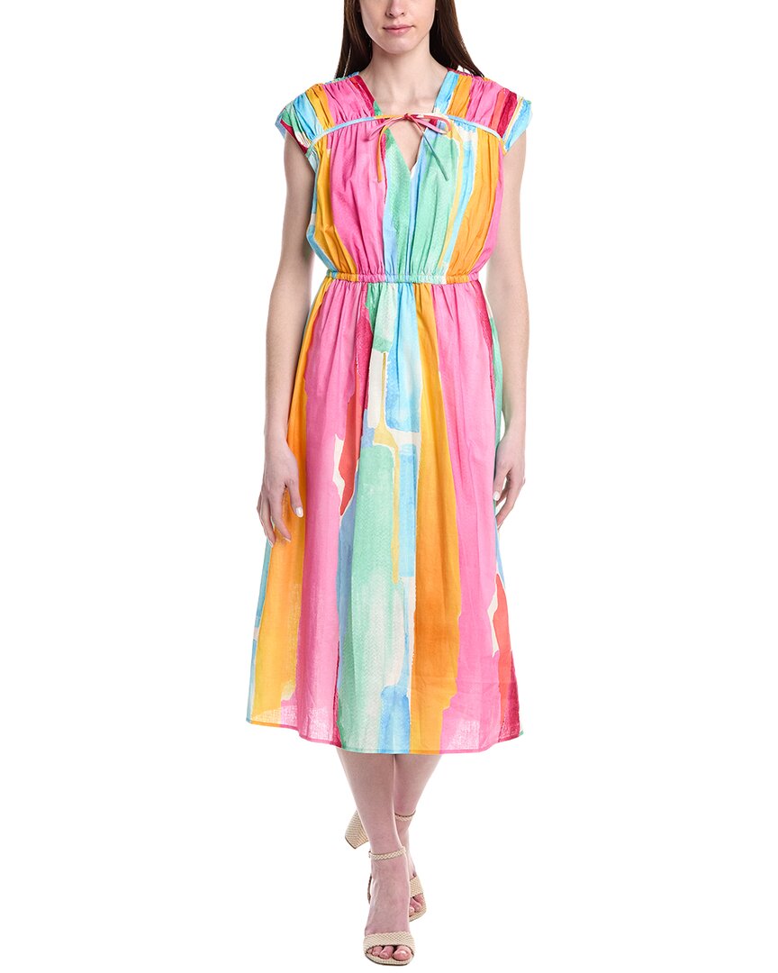CROSBY by Mollie Burch Emmett Linen-Blend Dress
