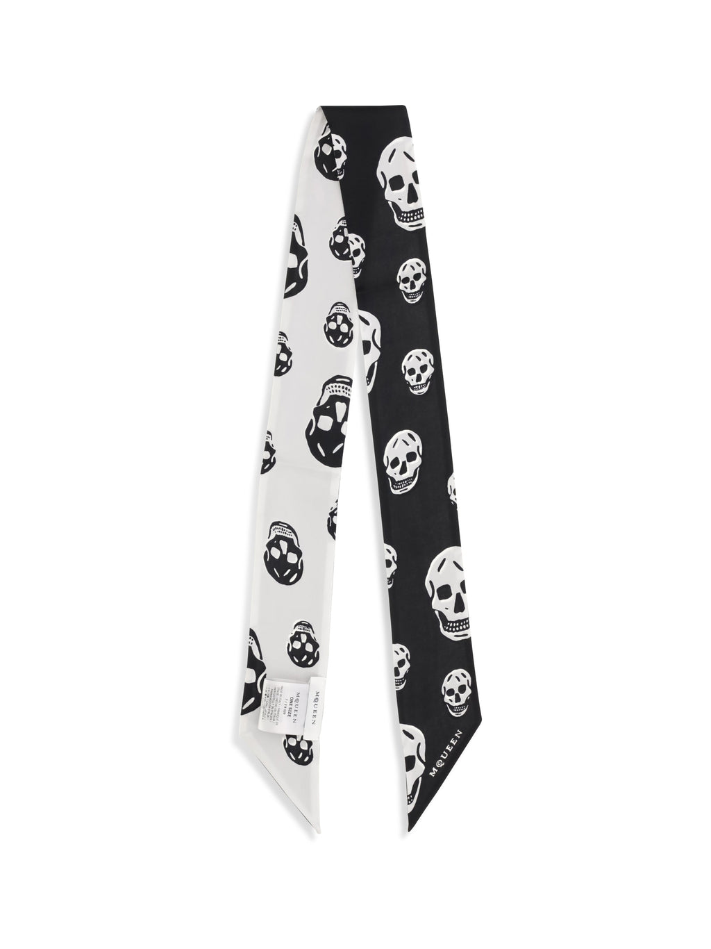 Alexander Mcqueen Women Skull Ribbon Scarf