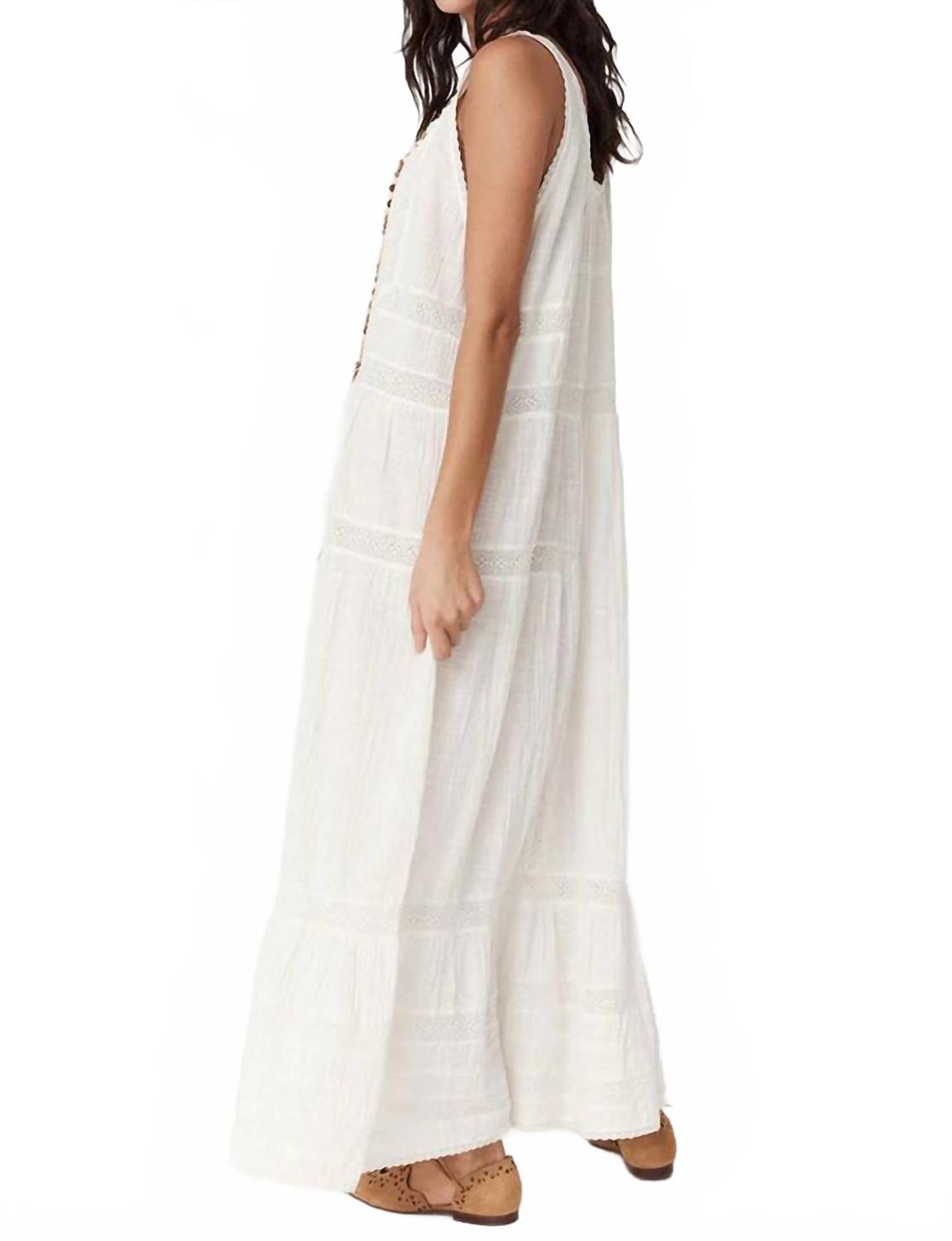 Serendipity Lace Sundress In Jasmine