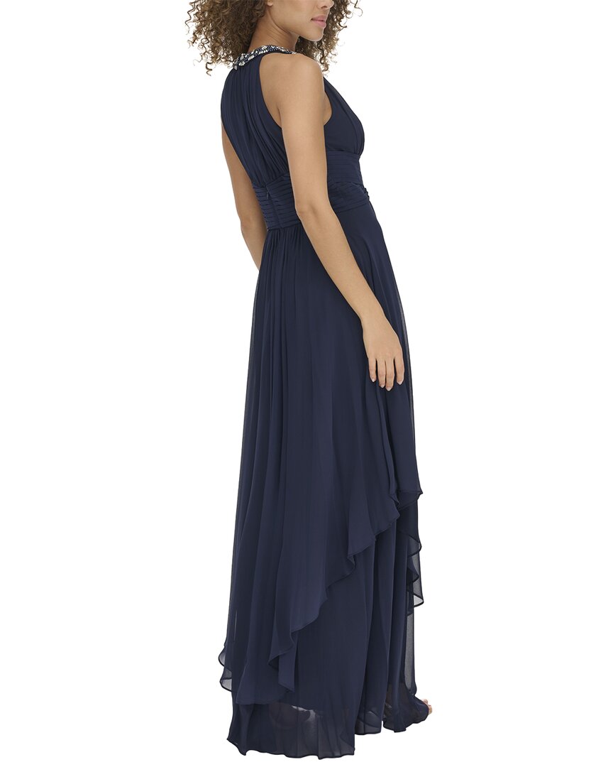 Eliza J Solid Gown